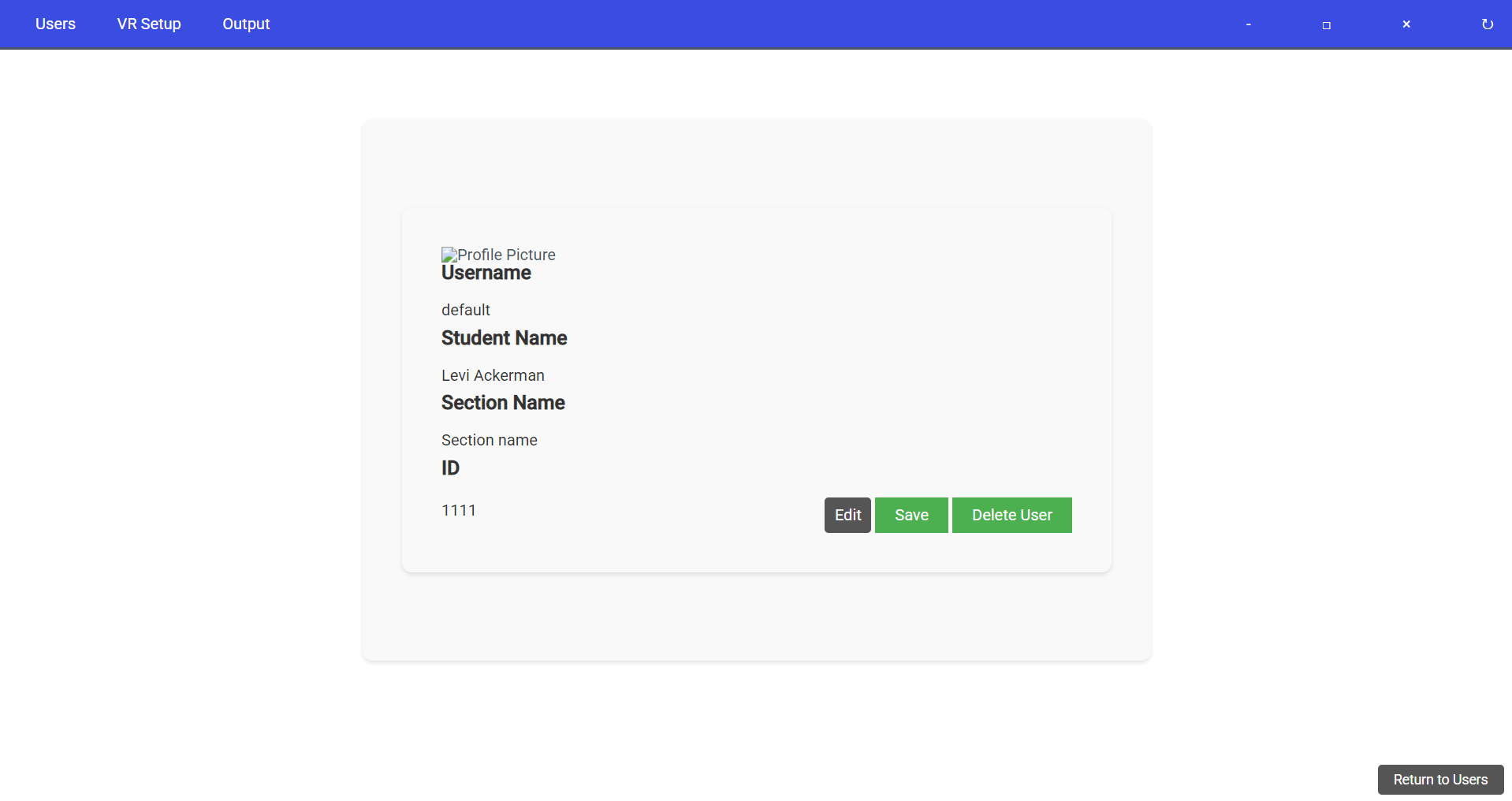 Users modifying scenes